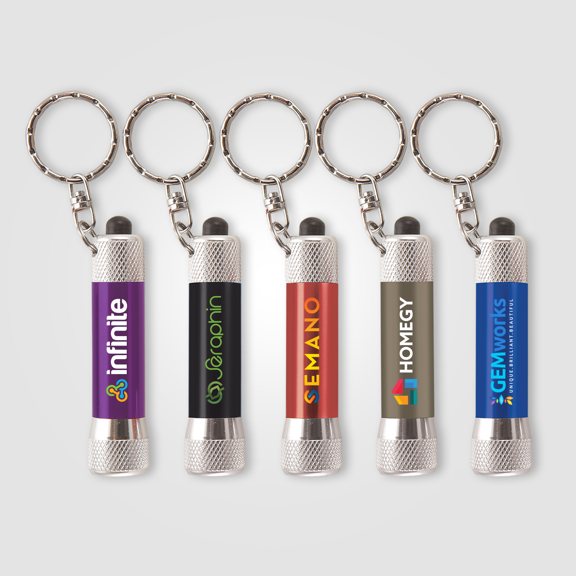 Chroma - LED Flashlight with Keyring 47