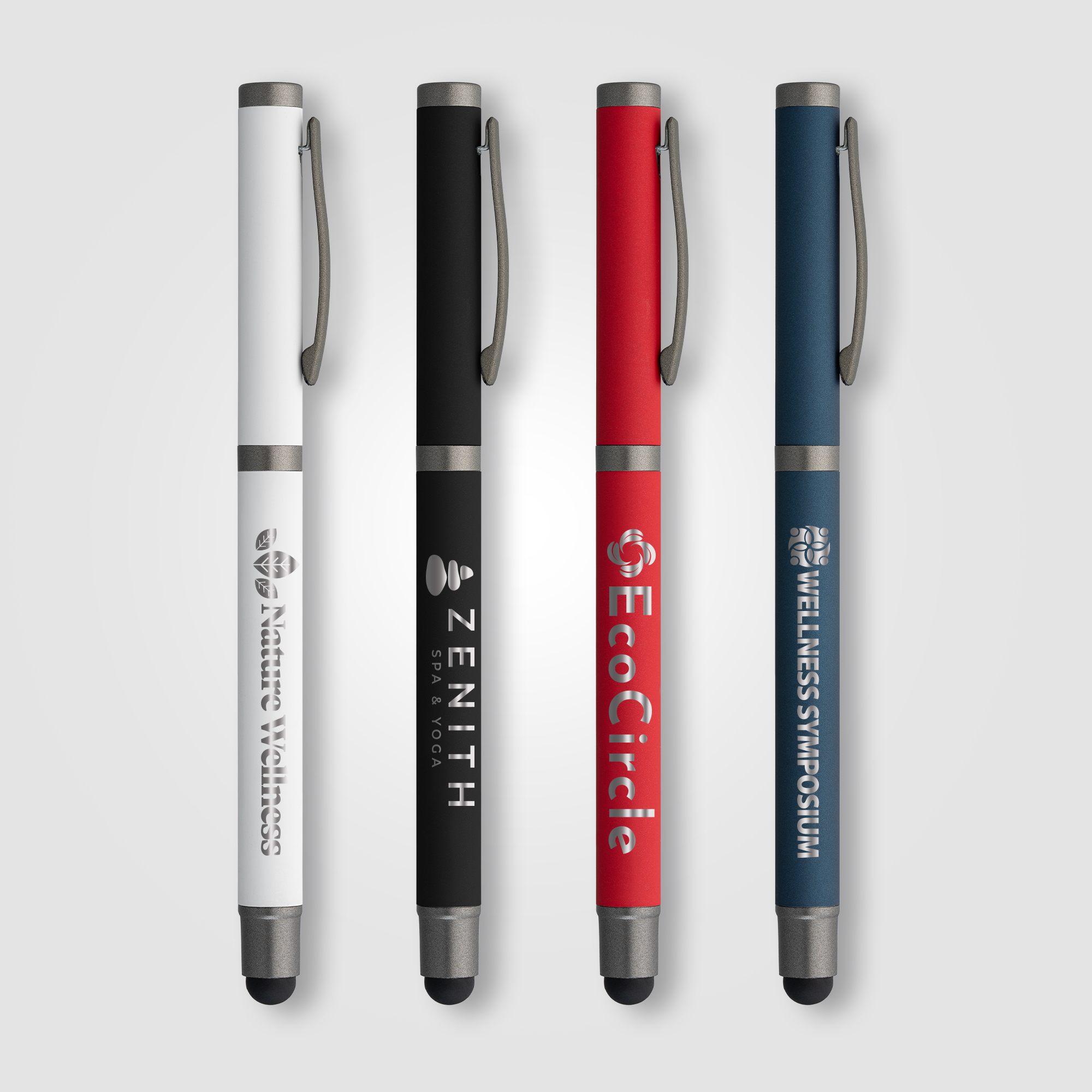 Bowie Recycled Aluminium Stylus Gel Pen