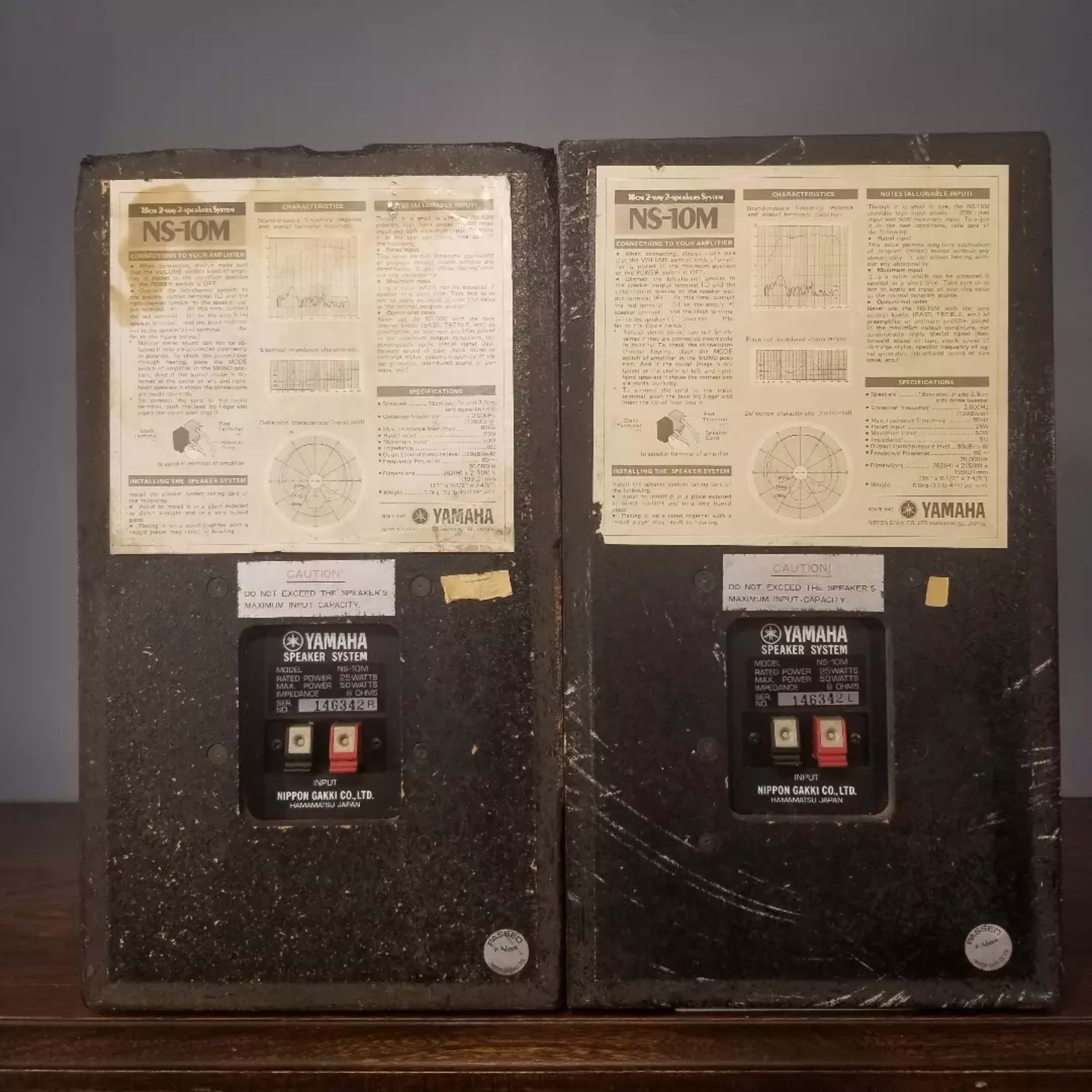 Yamaha NS-10M Speakers
