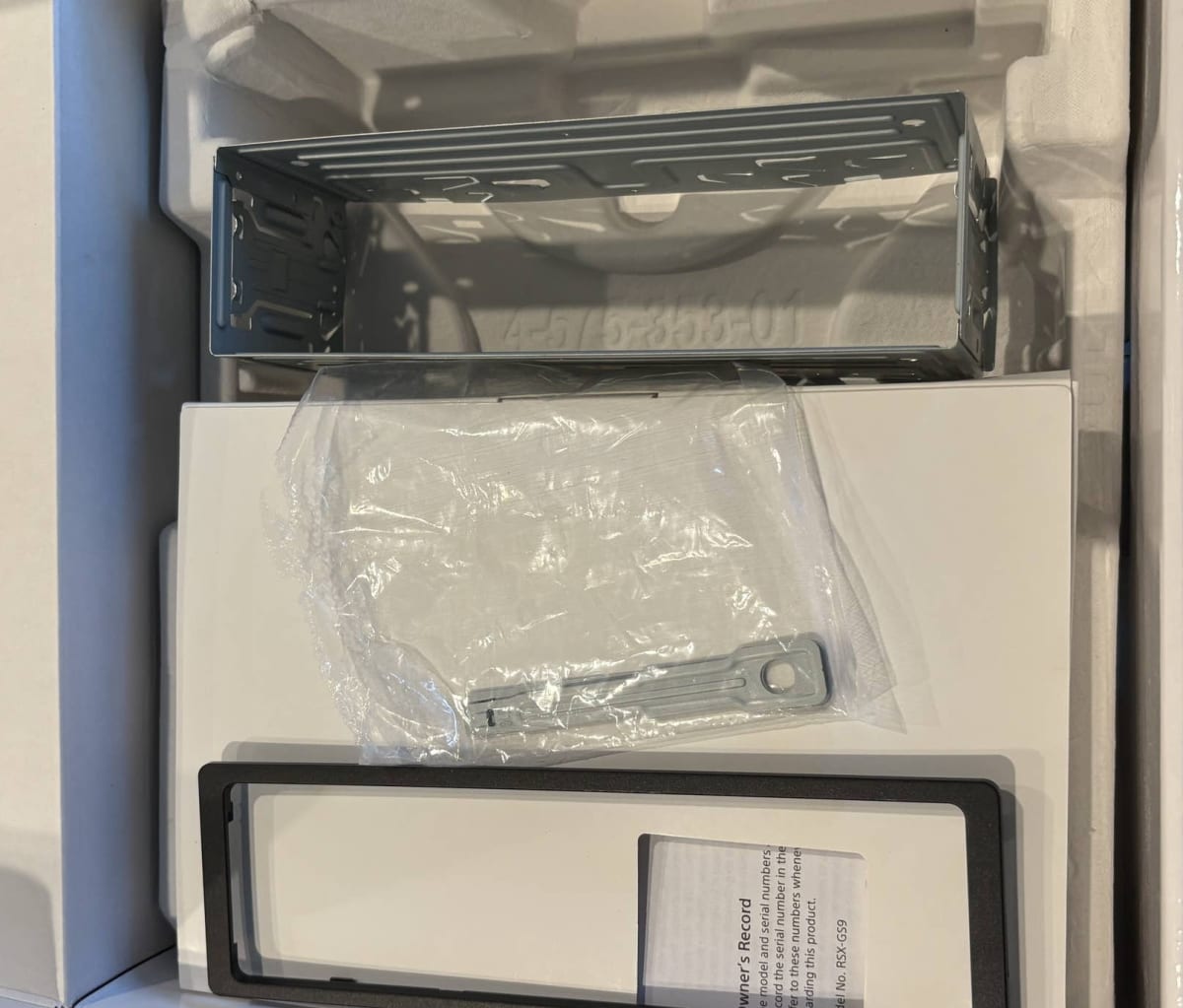 Sony RSX-GS9 Multimedia