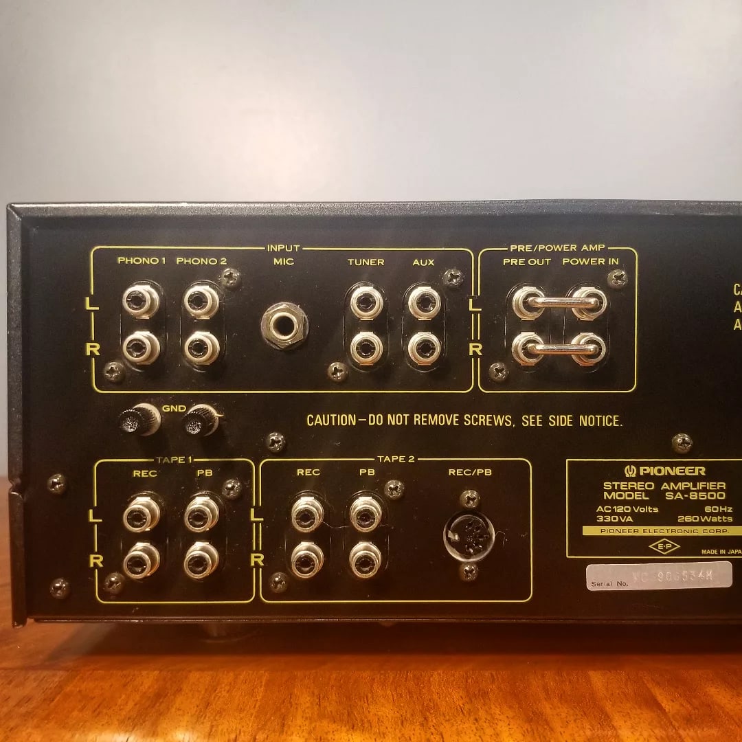 Pioneer SA-8500 Integrated Amplifier