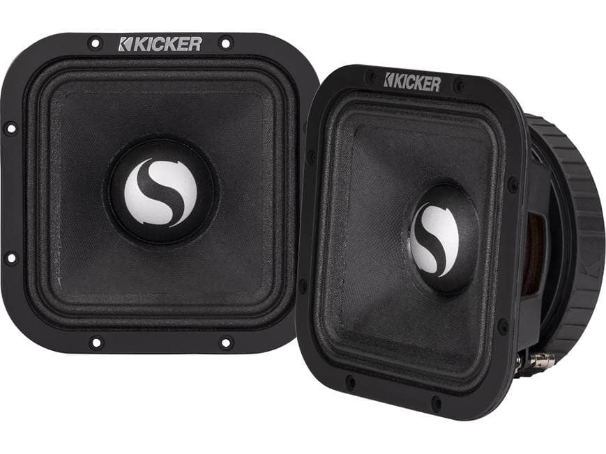 Kicker ST7MR Street Series 7" Square Midrange Speaker