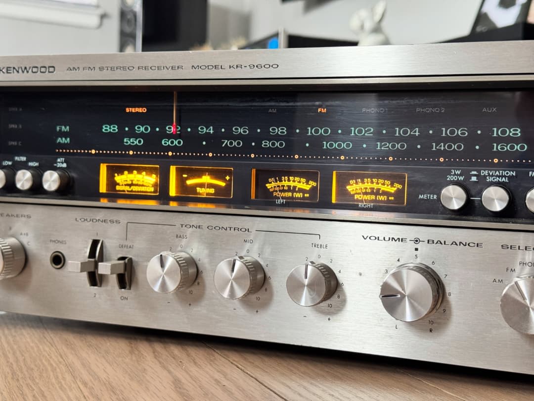 Kenwood KR-9600 Stereo Receiver