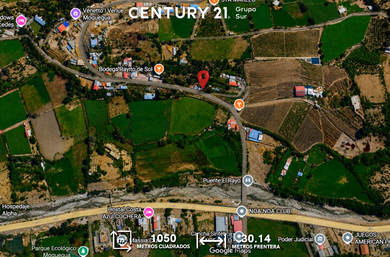 Vista 1 de Terreno en Venta Estuquiña Carretera Paisajista