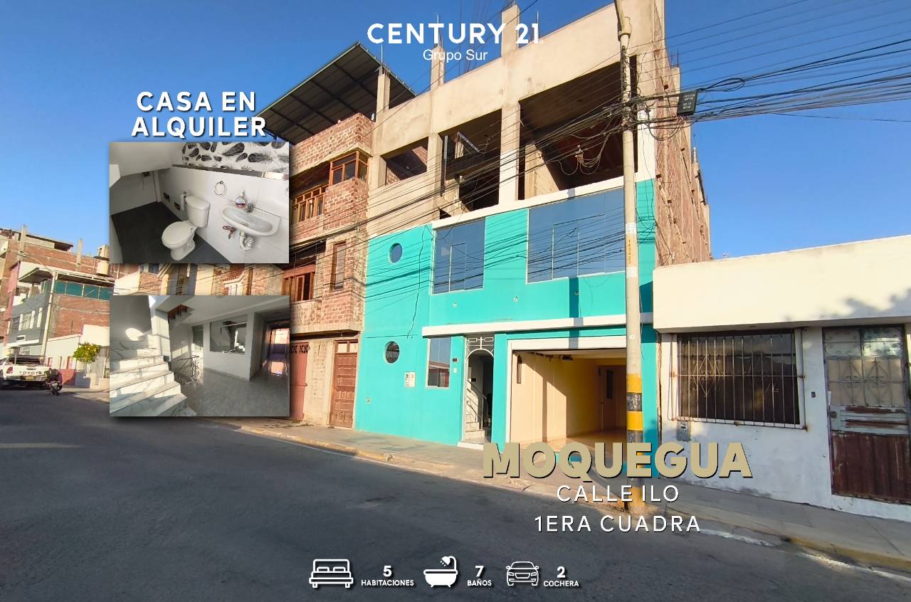Vista 1 de Alquiler Casa Calle Ilo Frente IPD