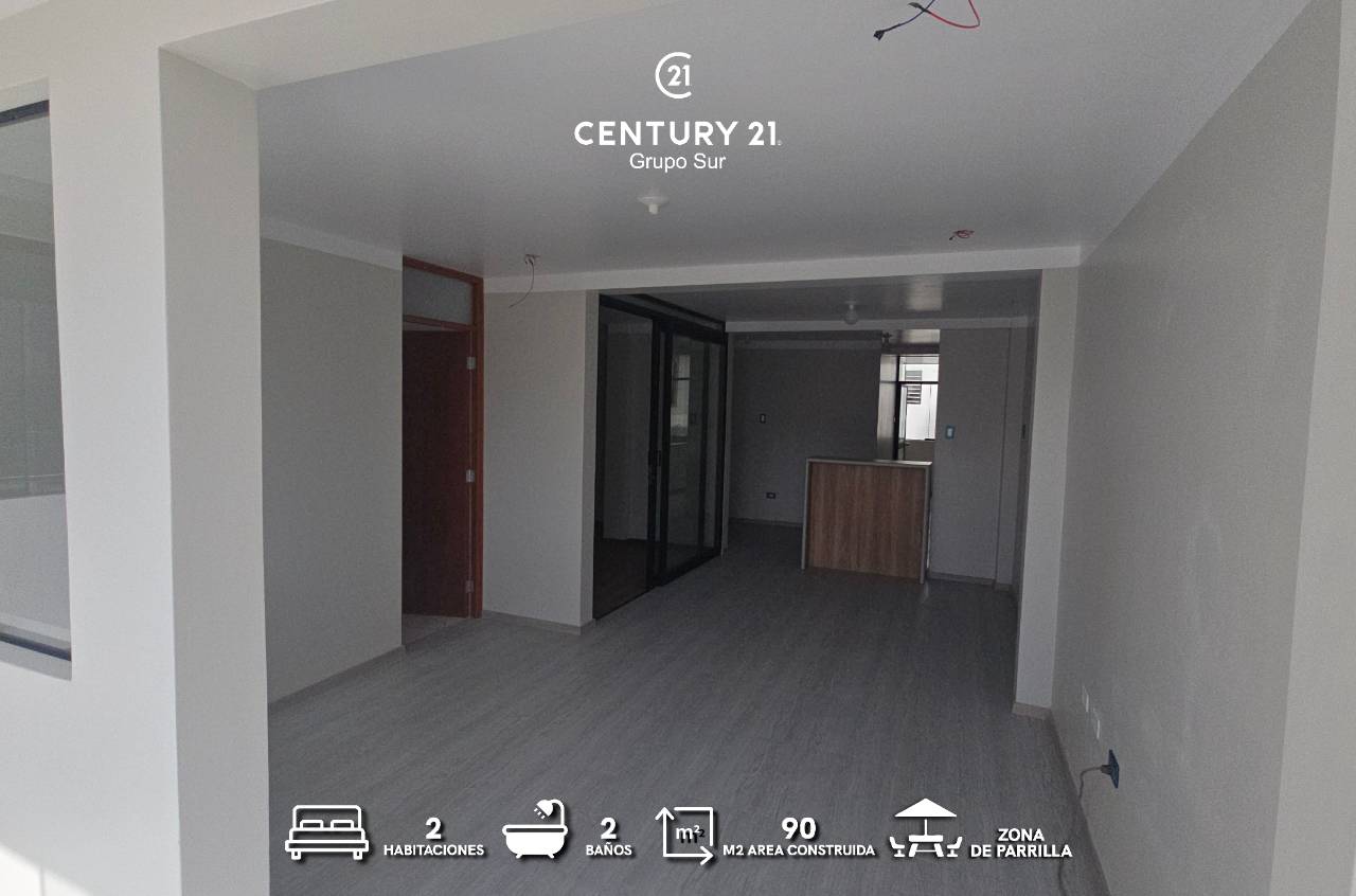 Vista 2 de Departamento de Estreno en Venta 2do Piso