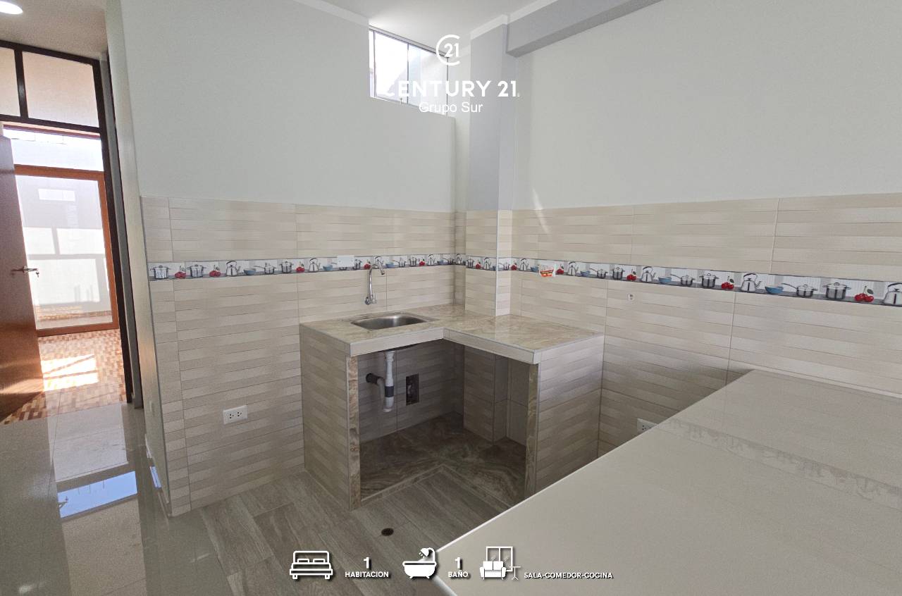 Vista 2 de Minidepartamento en Venta  San Antonio Primer Piso