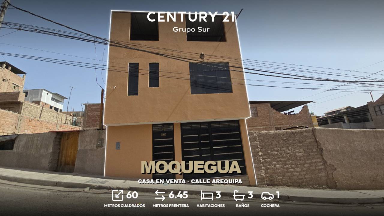 Vista 1 de Casa Venta Calle Arequipa