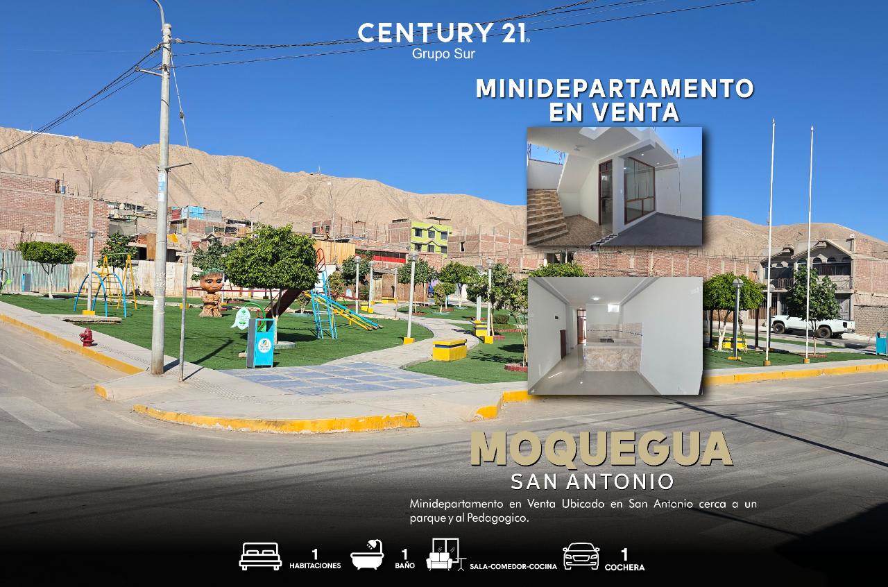 Vista 1 de Minidepartamento en Venta  San Antonio Primer Piso