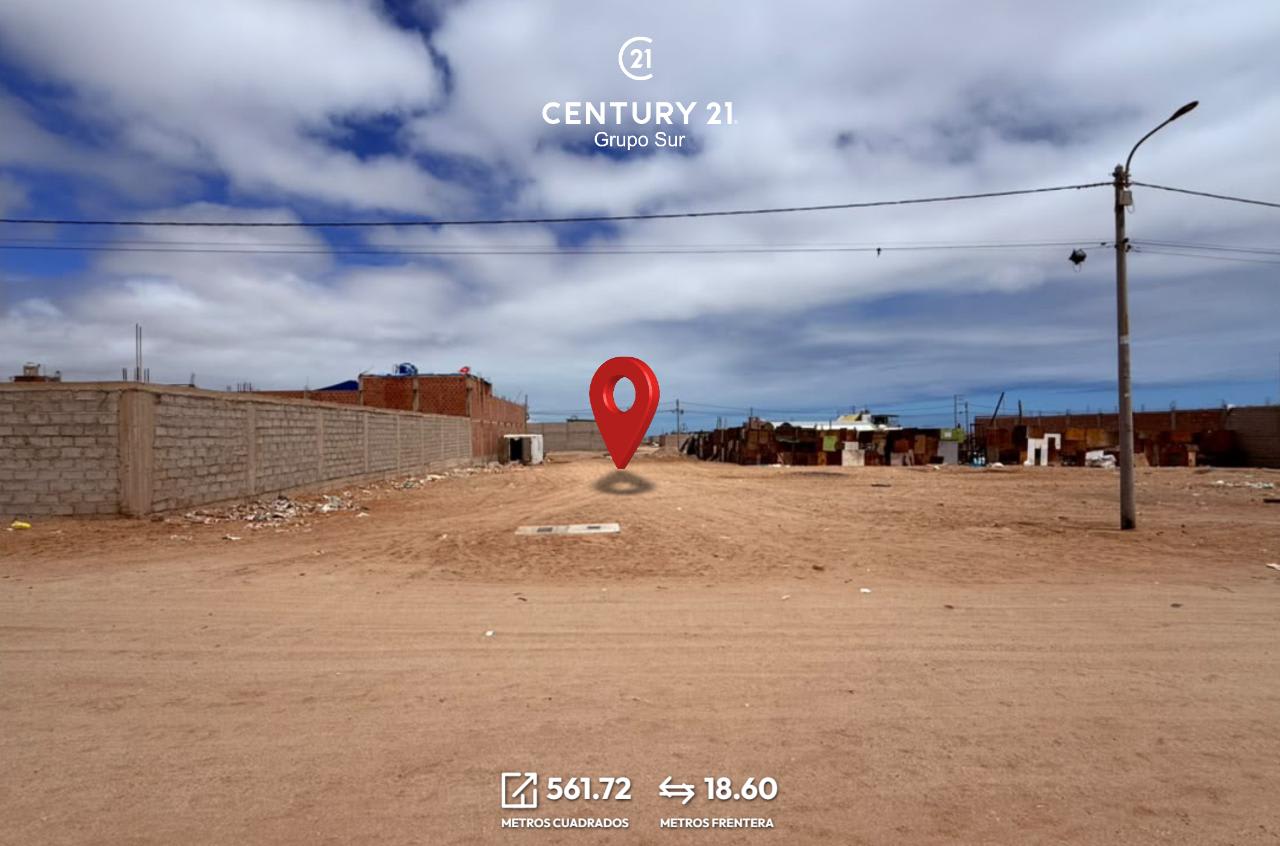 Vista 2 de Terreno en Venta - Pampa Inalambrica 561.72 m2 