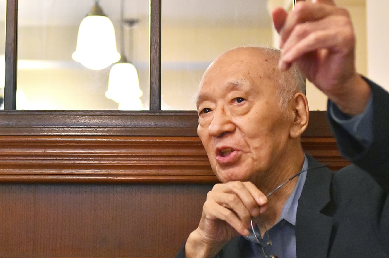 「戦時中、戦争に疑問を呈すると『非国民』だと怒られた。最近では私は『反日』だと言われてるらしい(笑)」