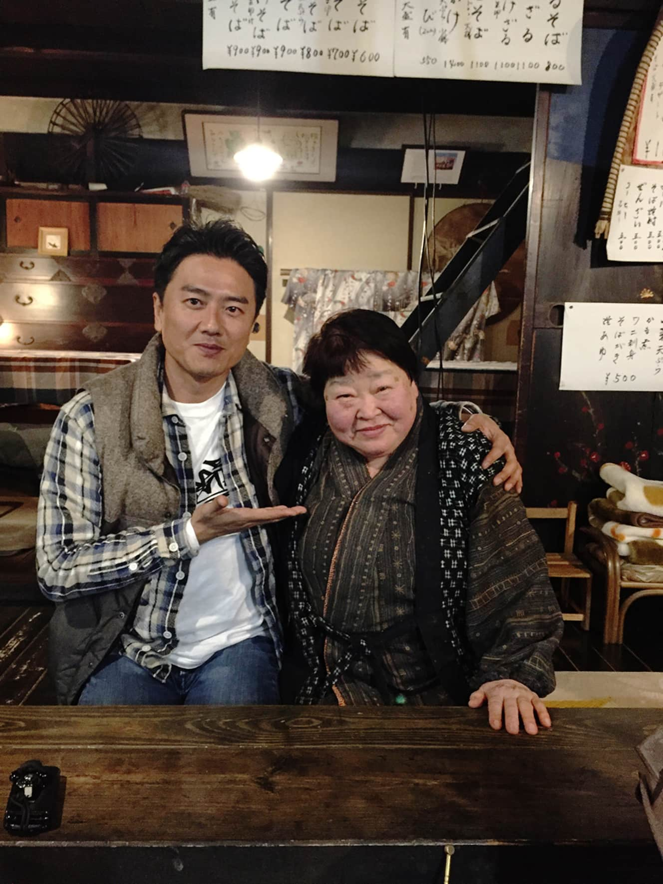 原田さんと店主の澤田さん