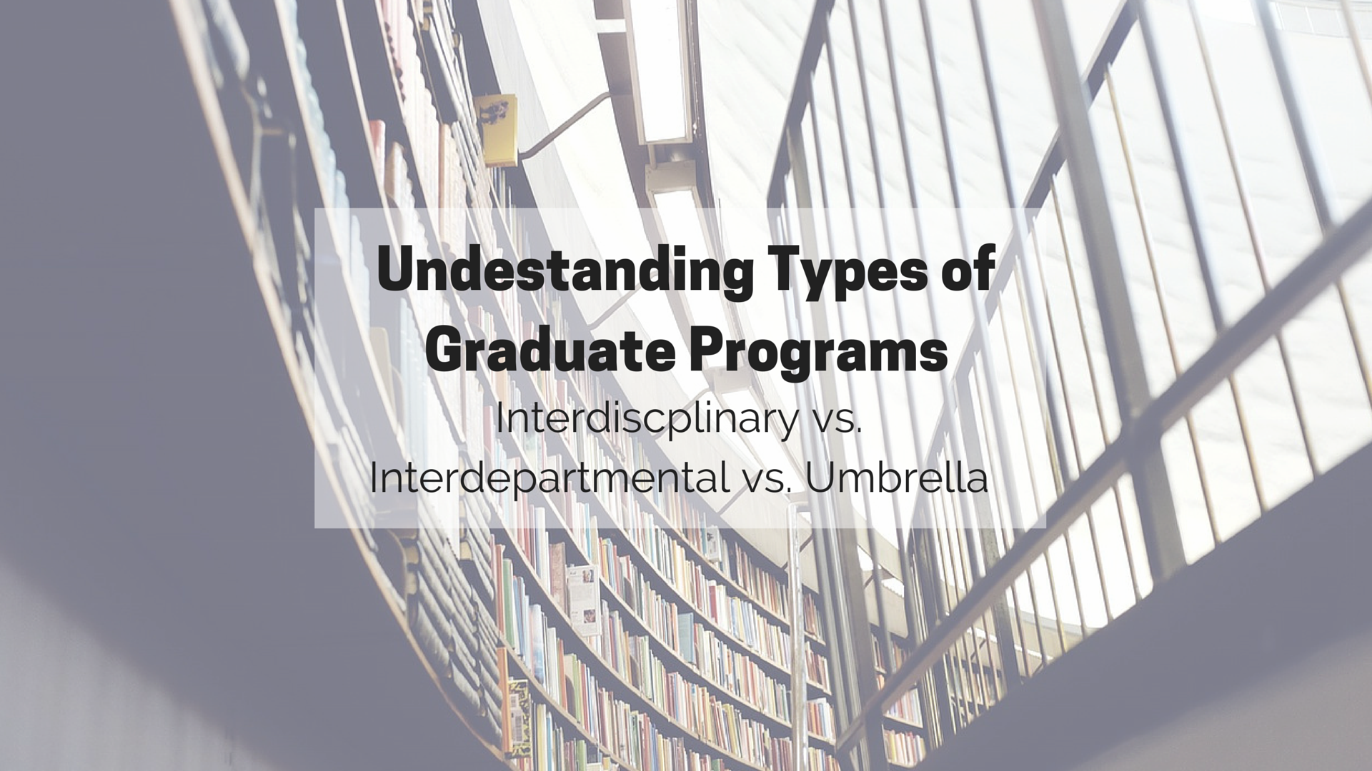 research on graduate programs