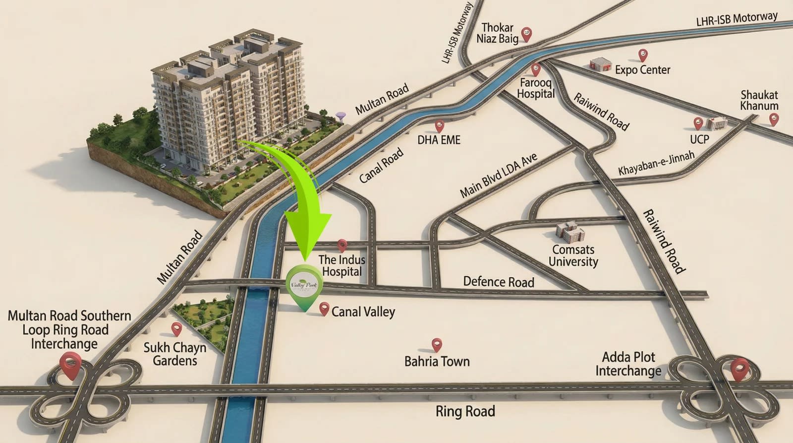 Valley Park Apartment Homes master plan