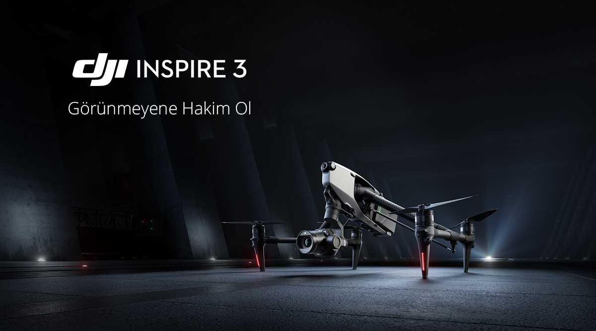 DJI Inspire 3 profesyonel sinema drone