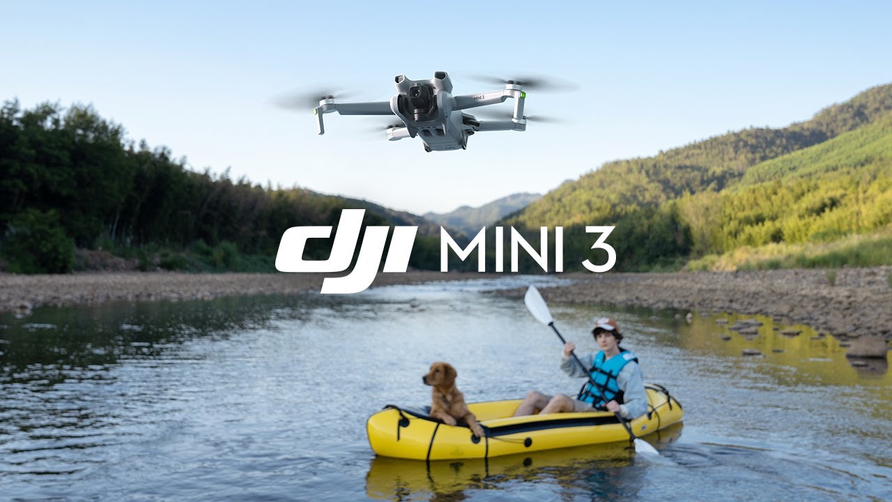 DJI Mini 3 kompakt katlanabilir drone