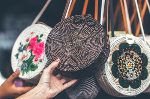 Bangkok Handmade Basket — Rattan, handcrafted in Bangkok