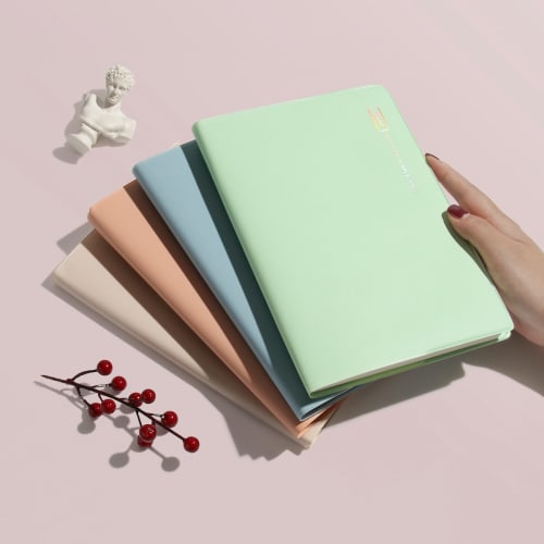 Tokyo Grid Notebook — Letterpress paper, handcrafted in Tokyo
