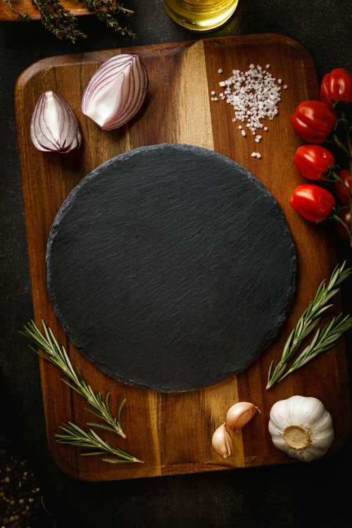 Mexico City Obsidian Dish — Obsidian, handcrafted in Mexico City