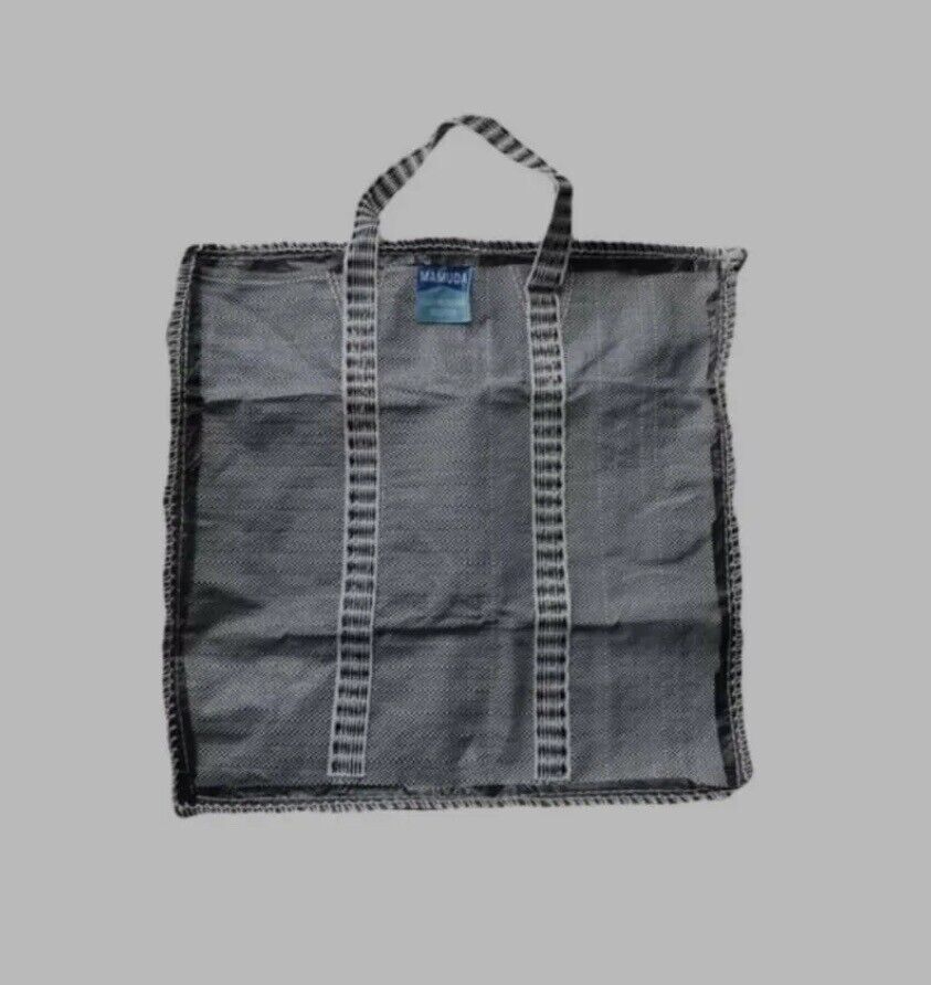 Medium Size Woven Polypropylene (Black Ghana must go bag)
