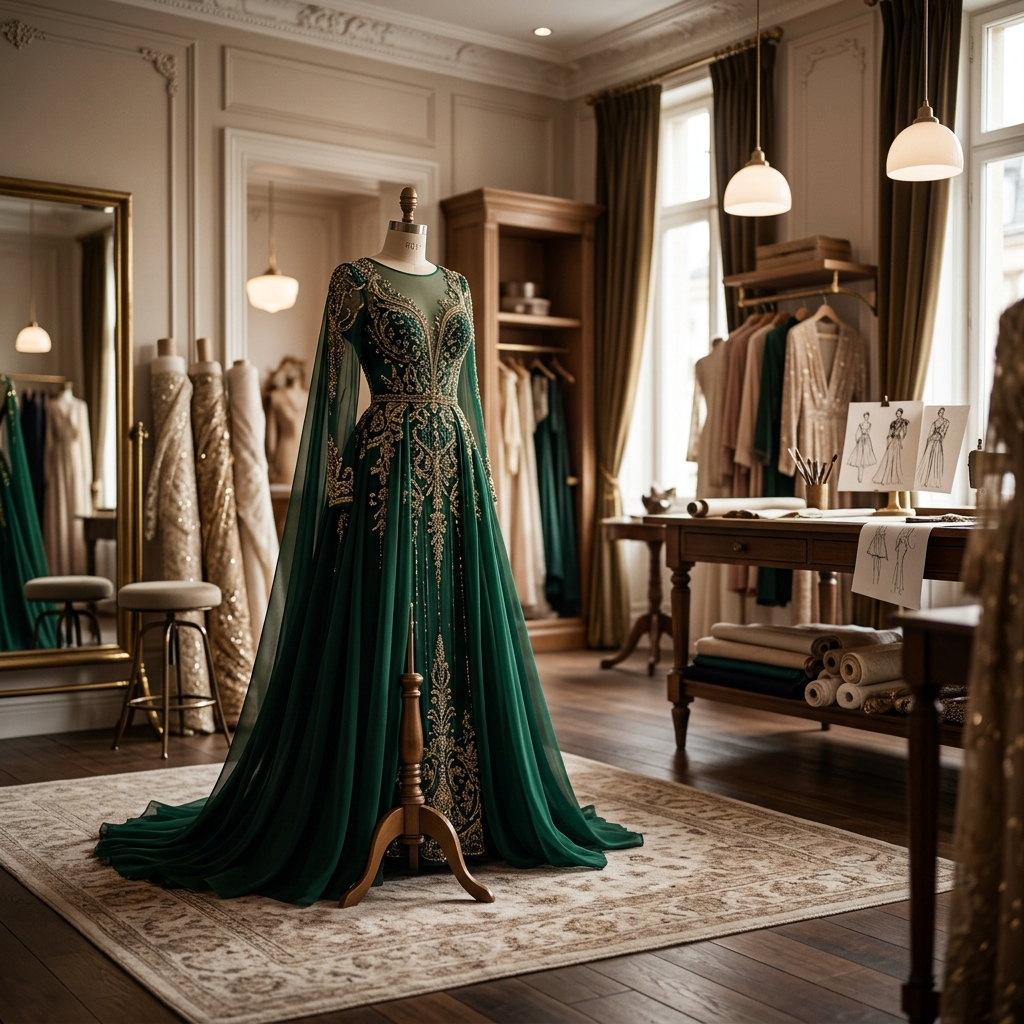 Sanlia Saree Gown view 2