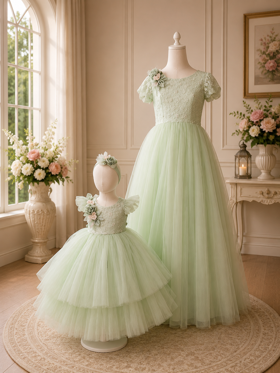 Sanlia Golden Glow Designer Gown view 2
