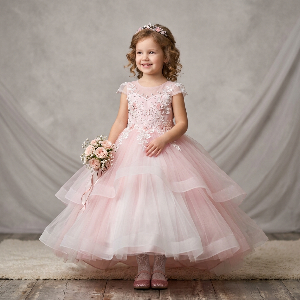 Sanlia Tulle Twirl Dress
