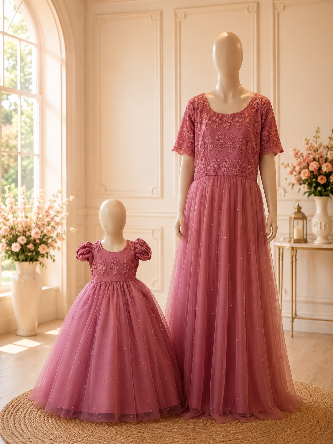 Sanlia Satin Drape Dress