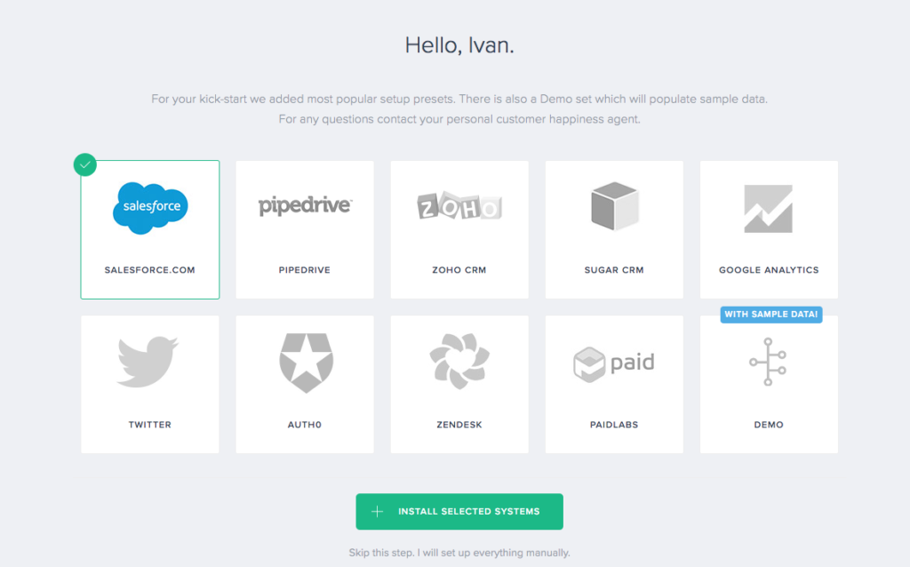 Salesforce OKRs masterplan