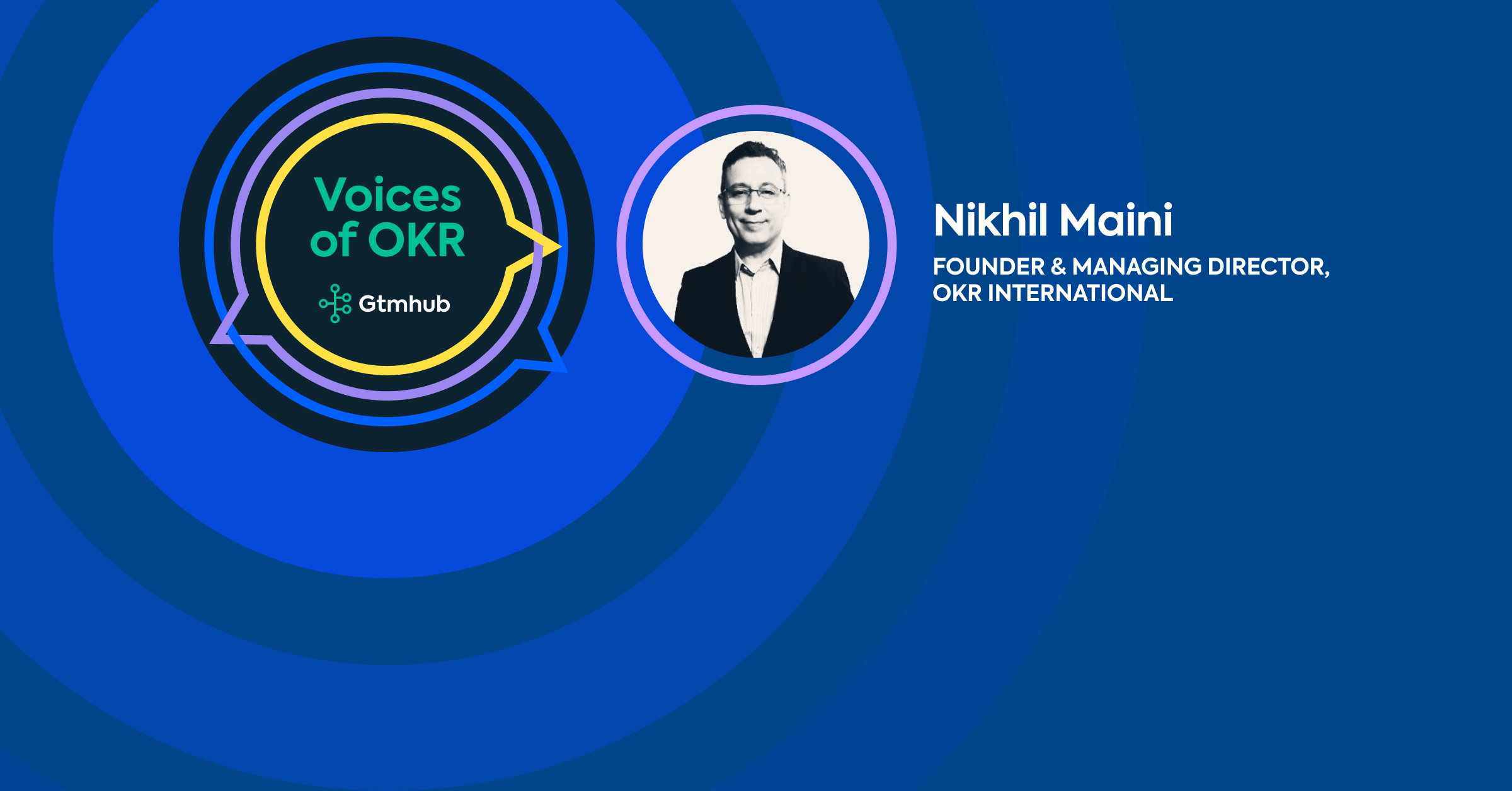 Voices of OKR Nikhil Maini Blog Visual