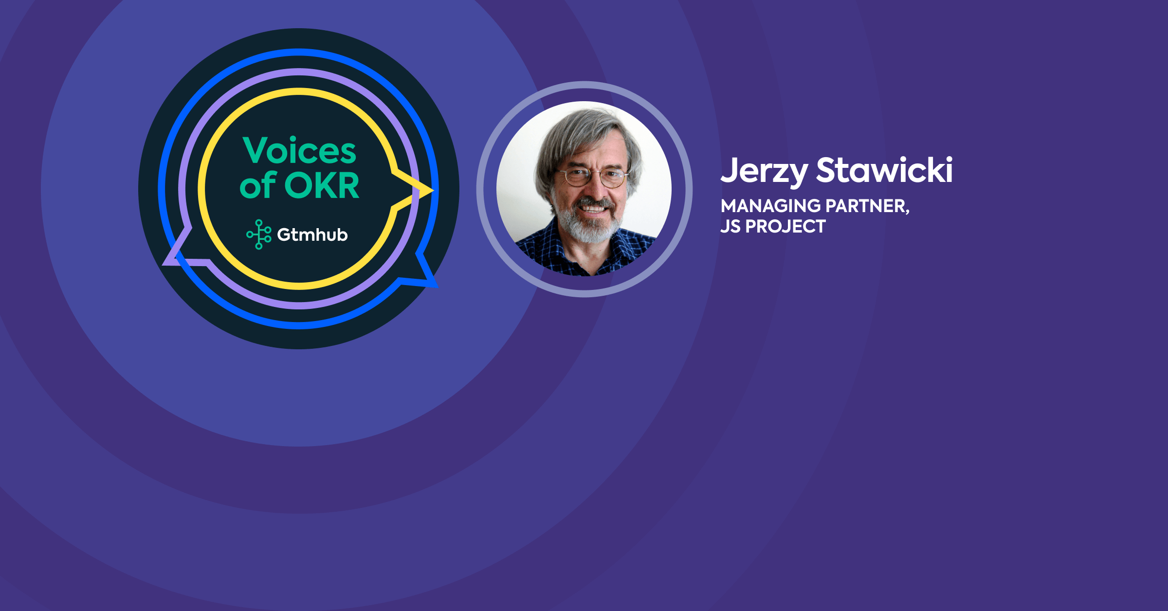 Voices of OKR - Jerzy Stawicki Blog Visual