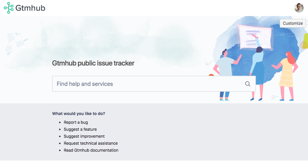 Gtmhub Public issue tracker