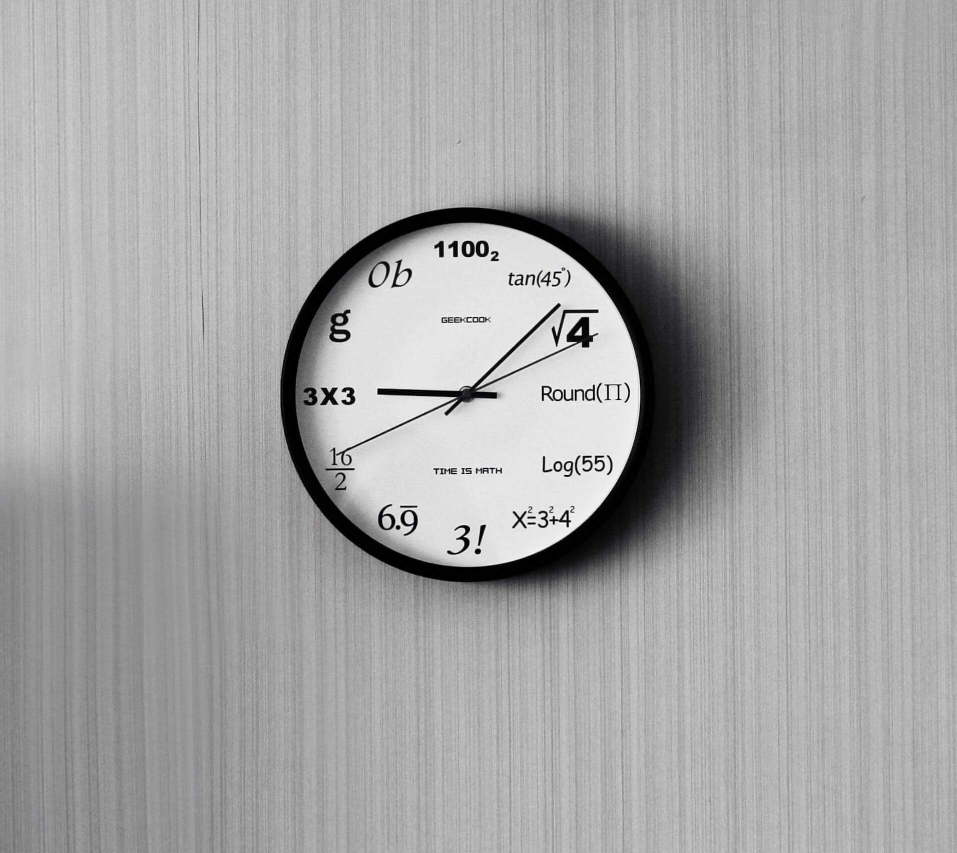 Clock wall