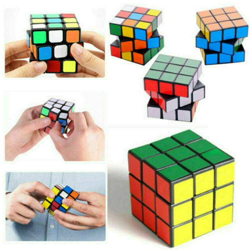 3x3 Magic Speed Cube 3x3x3 Puzzle Party Toy Professional Magic Cube 3D Smooth Puzzle Brain Teasers Twist Toys for Kids Adults detail