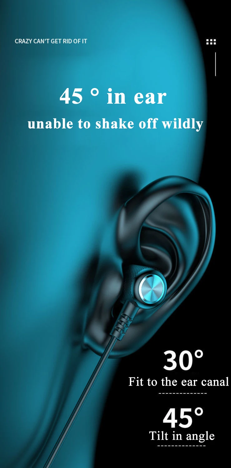 Wireless Bluetooth Earphones Neckband Headphones Gaming Stereo Sports Headset Halter Waterproof Magnetic Earbud with LED Display detail