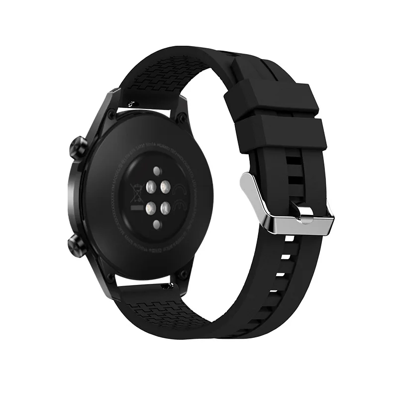 20mm 22mm watch band for Samsung Galaxy watch 6/5/pro/4/6 classic/Active 2 Silicone Sport bracelet huawei gt 4-3-pro-2-2e strap detail