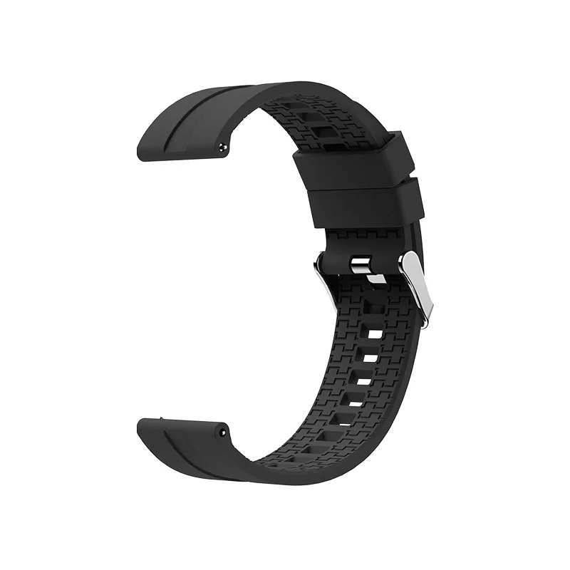20mm 22mm watch band for Samsung Galaxy watch 6/5/pro/4/6 classic/Active 2 Silicone Sport bracelet huawei gt 4-3-pro-2-2e strap detail