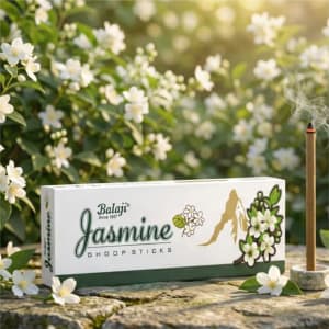Balaji JASMINE Dhoop Sticks (10 sticks)