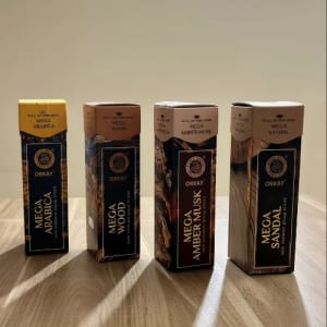 Combo of 4 Orkay Mega Dhoop Sticks(4*10 Sticks)