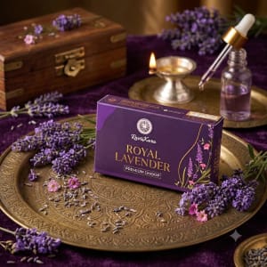 Raviikara Royal Lavender Premium Wet Dhoop Sticks (100 g)
