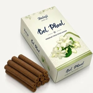 Balaji Bel Phool Premium Thick Dhoop Sticks