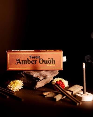 Forest Amber Oudh Luxury Dhoop Sticks (50gms)