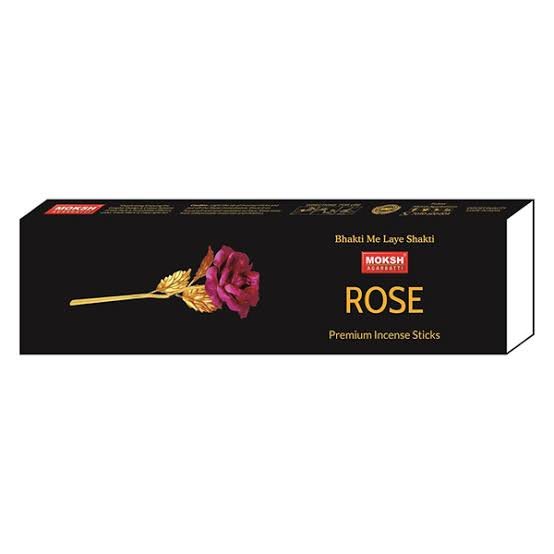 Moksh Rose Premium Incense Sticks (Agarbatti)
