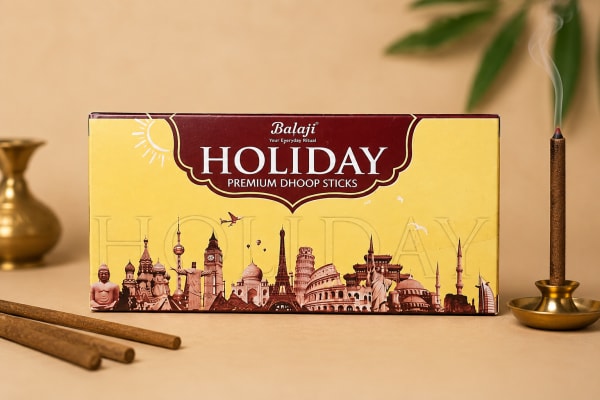 Balaji HOLIDAY Premium Dhoop Sticks (25 sticks)