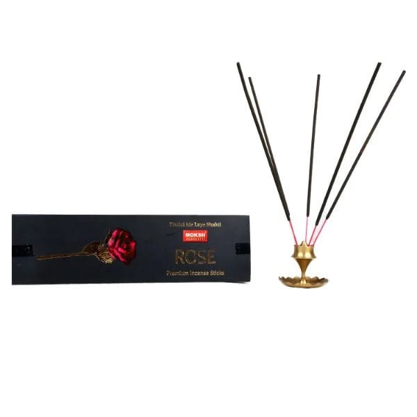 Moksh Rose Premium Incense Sticks (Agarbatti)
