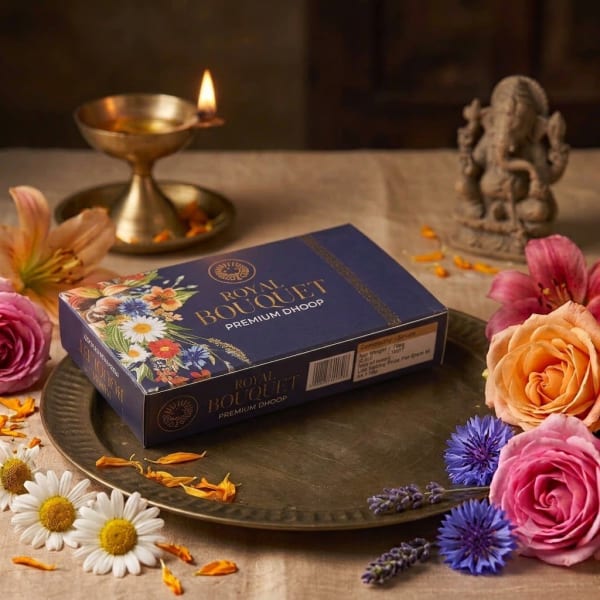 Raviikara Royal BOUQUET Premium Wet Dhoop (100 gms