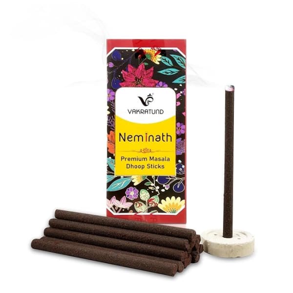 VAKRATUND Neminath Dry Dhoop Sticks – 50g
