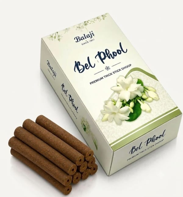Balaji Bel Phool Premium Thick Dhoop Sticks