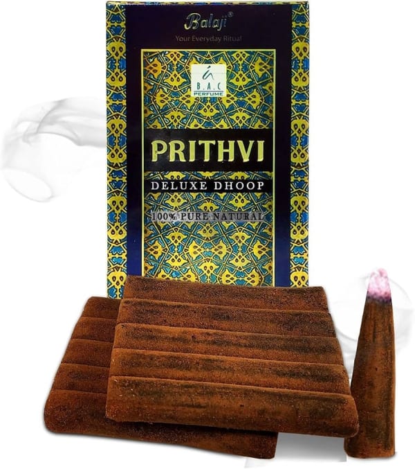 Balaji PRITHVI Premium Wet Dhoop Sticks (10 sticks)