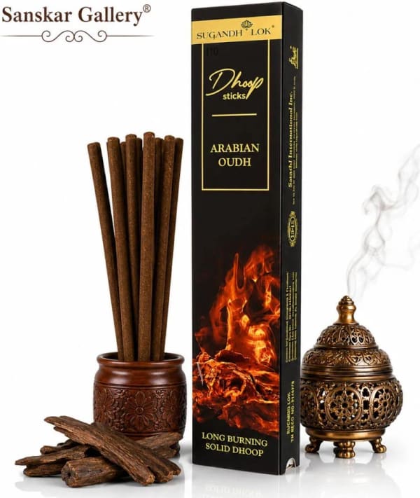Arabian Oudh Long Low Smoke Sticks By Sugandh Lok